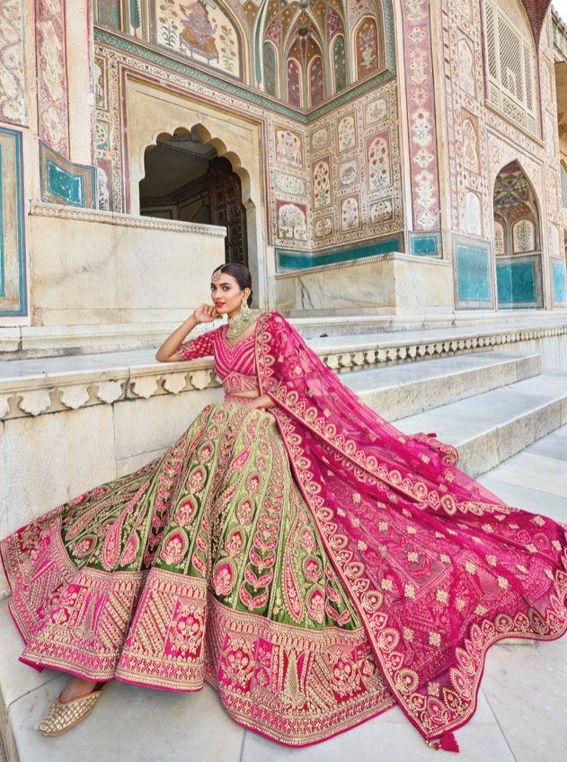 Fashmina Womens Designer Bridal Lehenga Choli at Rs 3,500 / Piece in Surat  | S V FASHION