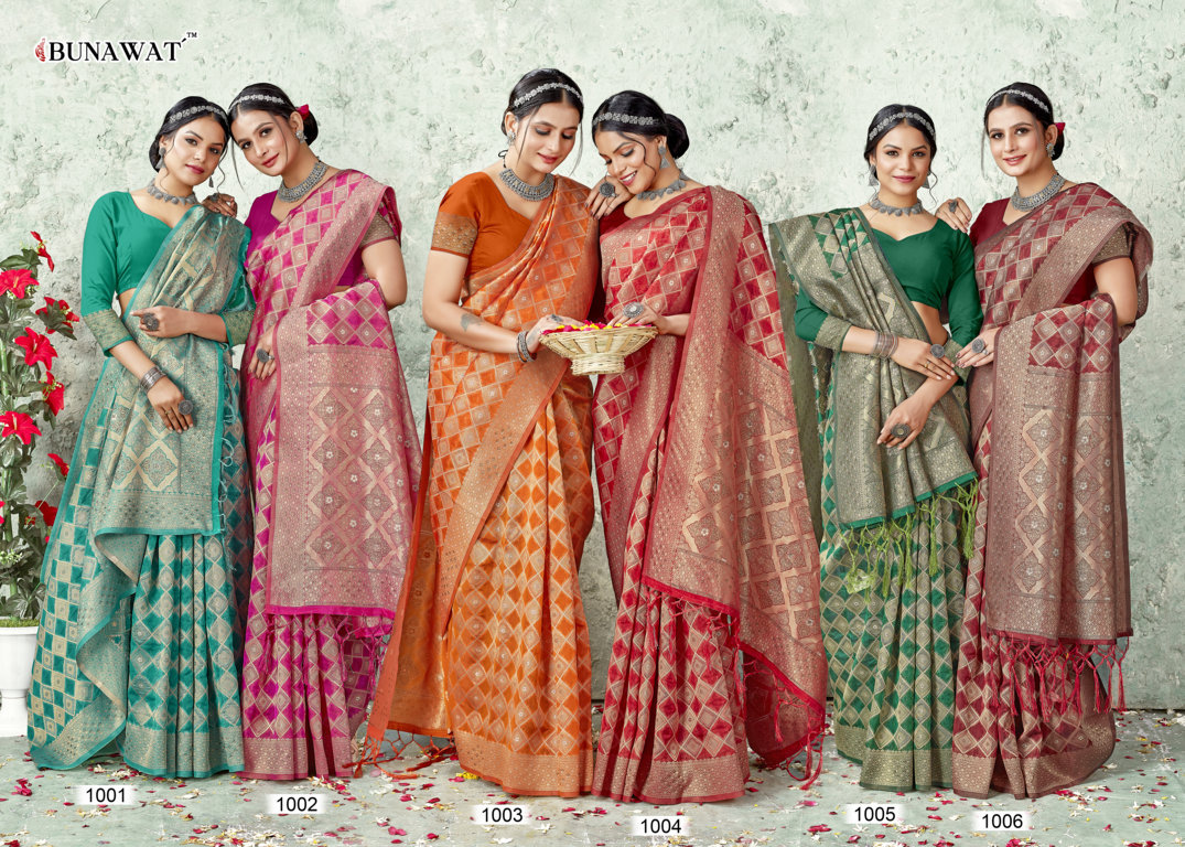 Best Banarasi Silk Sarees for Wedding Function this Year - Sacred Weaves