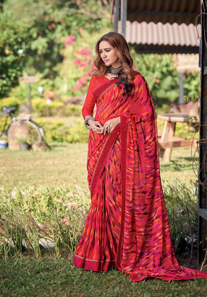 Authentic Garden Vareli Summer Roganza Saree – Garden Sarees