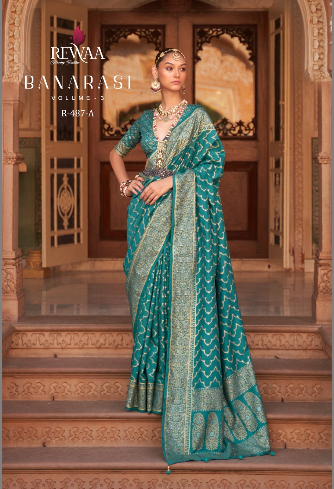 Unraveling Elegance: A Journey through the Varied Threads of Banarasi Sarees  in Samyakk Collection - Samyakk: Sarees | Sherwani | Salwar Suits | Kurti |  Lehenga | Gowns | Mens Wear