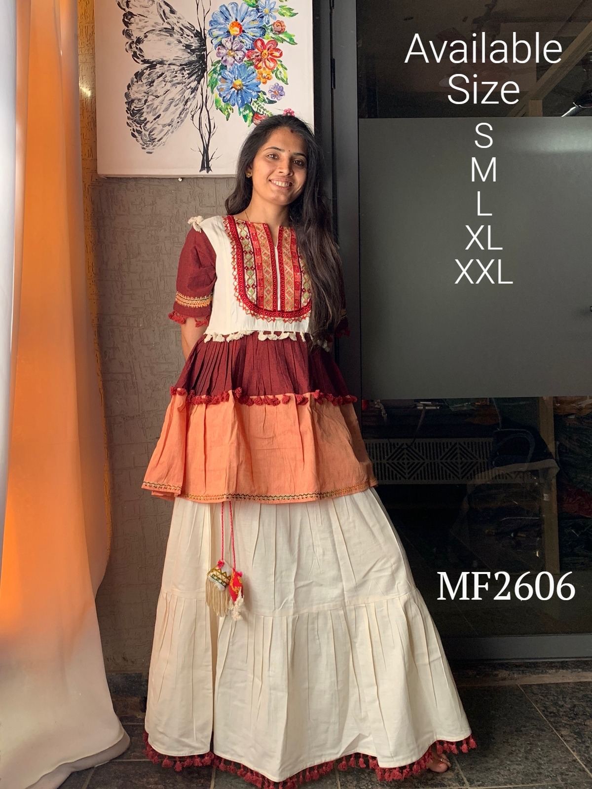 Kinti Radhika Rayon Kurti with Skirt Dupatta Catalog 6 Pcs - Suratfabric.com