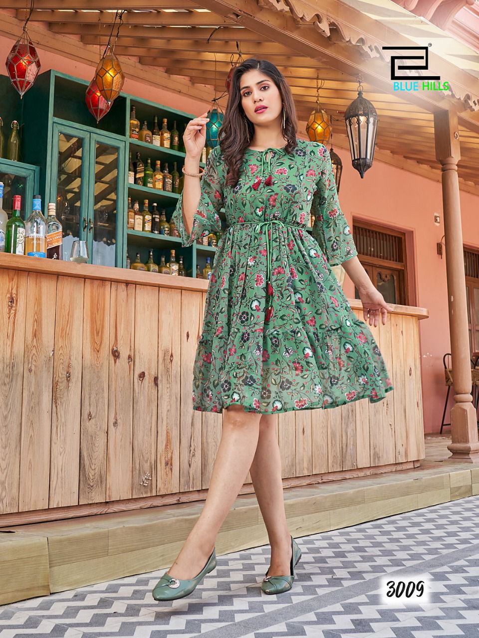 Fabindia Women Red & Golden Striped Kurti - Absolutely Desi