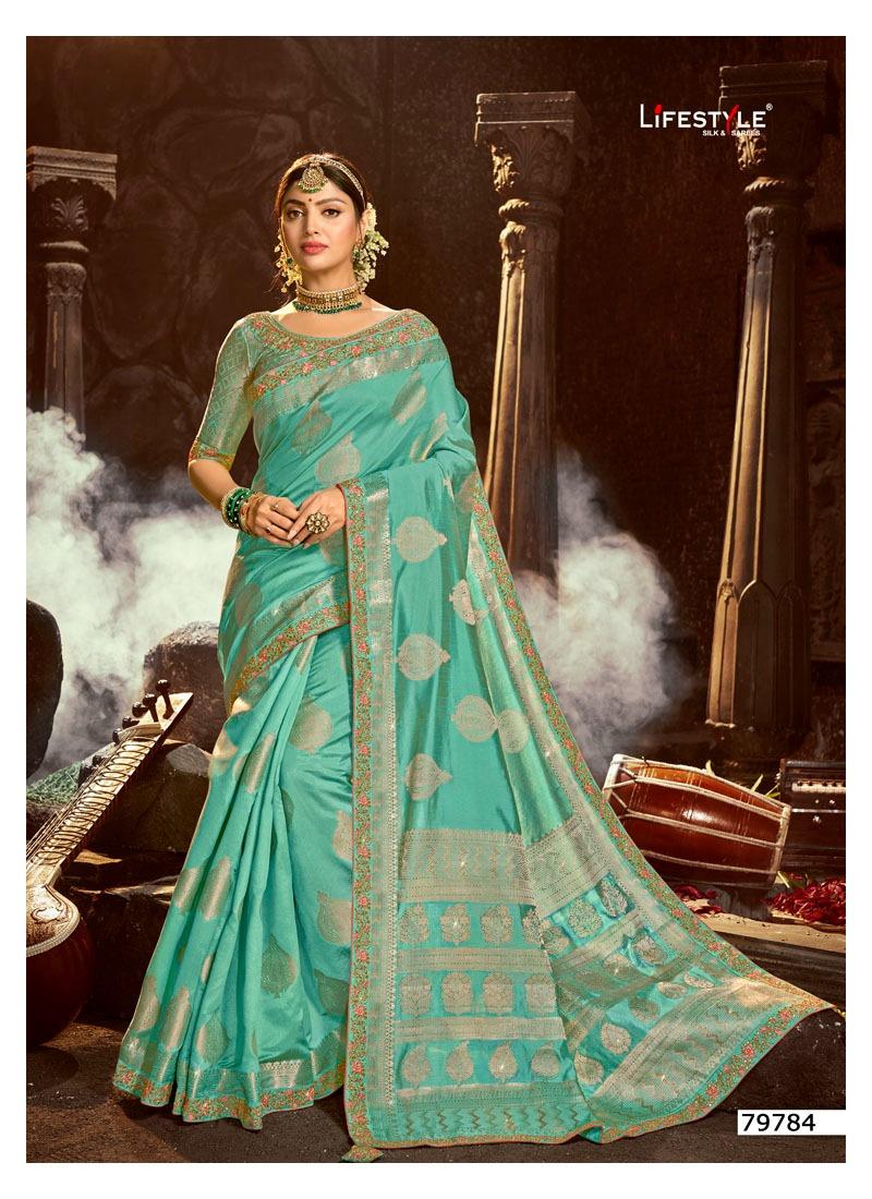 RAJLAXMI BY LIFESTYLE SILK RICH PALLU WEDDING SAREE WHOLESALER - Reewaz  International | Wholesaler & Exporter of indian ethnic wear catalogs.