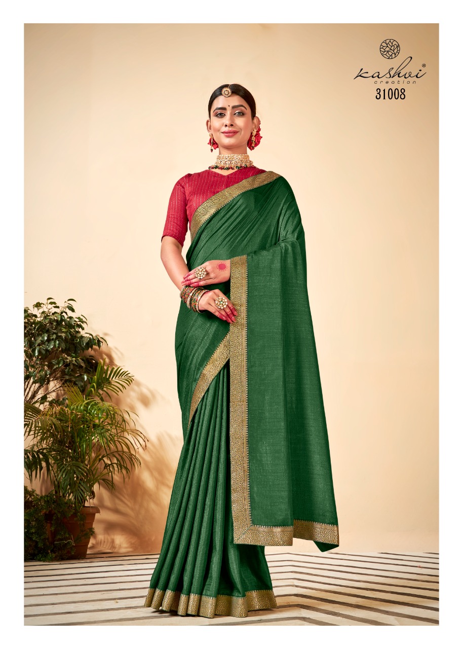 Which colour blouse will suit a green saree? - Quora