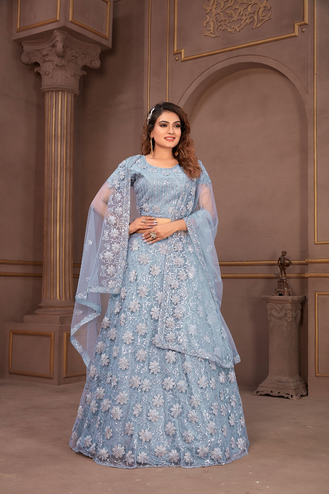 Bunaai | Jacket lehenga, Latest party wear gown, Lehenga designs