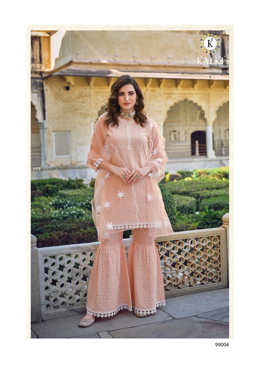 Designer Short Kurti With Sharara Pants For Women, Indo Western Outfit |  eBay