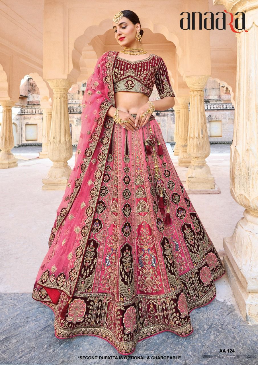 Buy Royal Vrindavan Vol 39 Bridal Wear Lehenga Choli & Dupatta Wholesale  Catalog - Eclothing