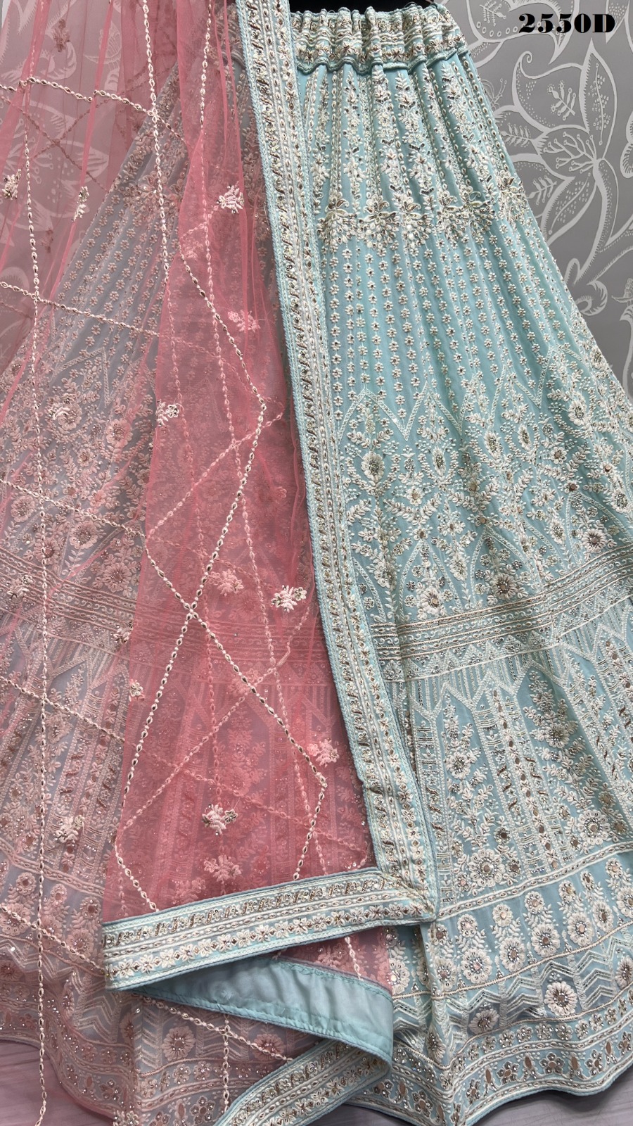 ZEEL CLOTHING THE SHIMMERS VOL 1 7901-7909 WEDDING WEAR SEMI STITCH LEHENGA  CHOLI COLLECTION - textiledeal.in