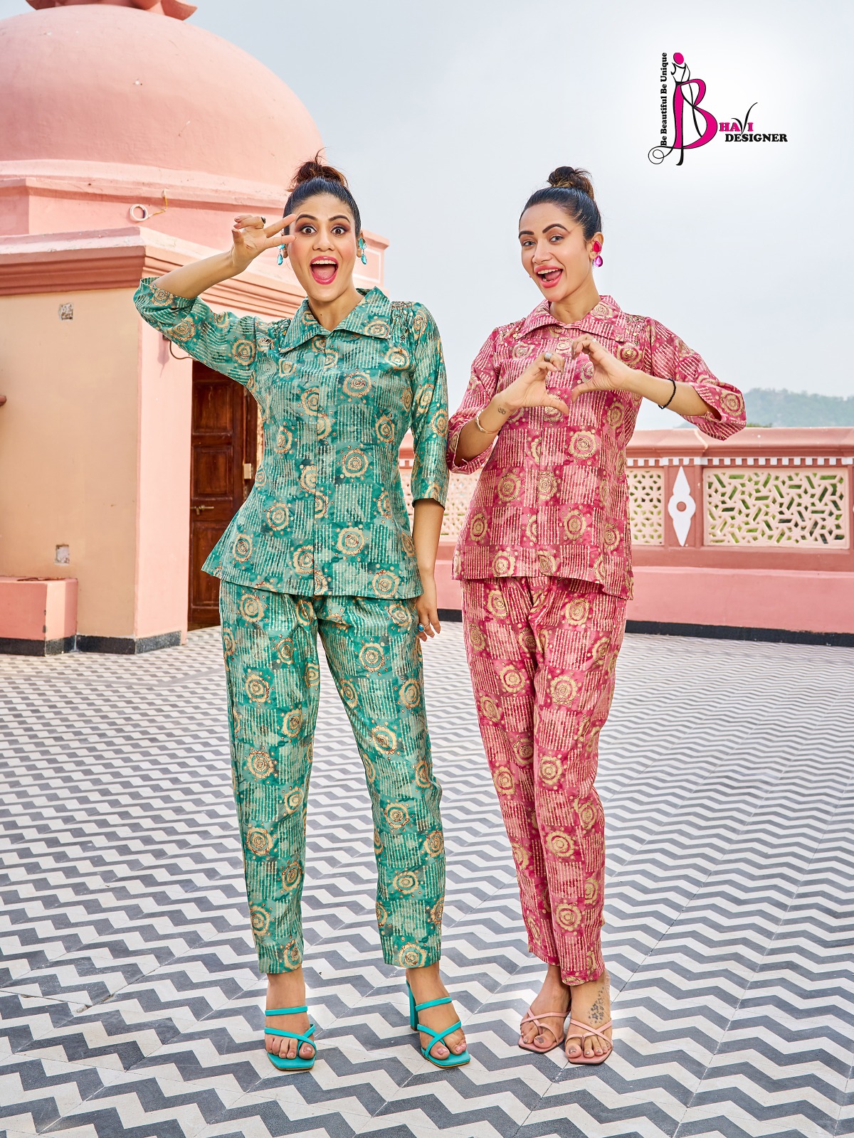 Bijlee By Bhavi Designer Fancy Summer Wear Top With Bottom Collection Bhavi  Designer Wholesale Kurti Catalog