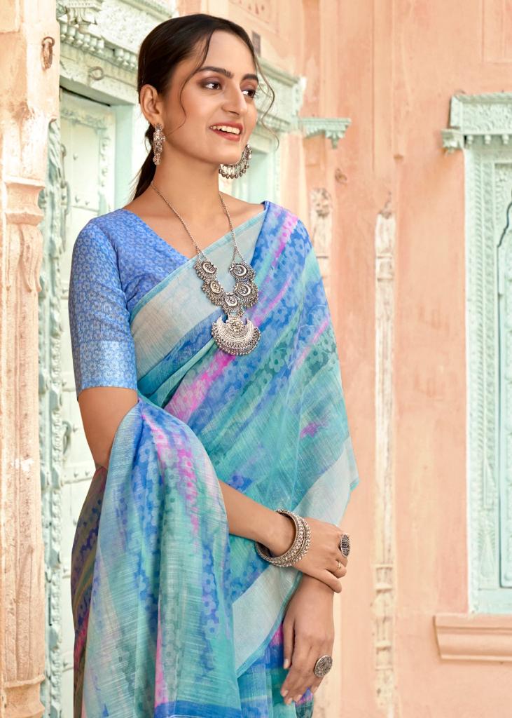 DIANA 2 Fancy Printed Casual Daily Wear Chiffon Latest Saree Collection -  The Ethnic World