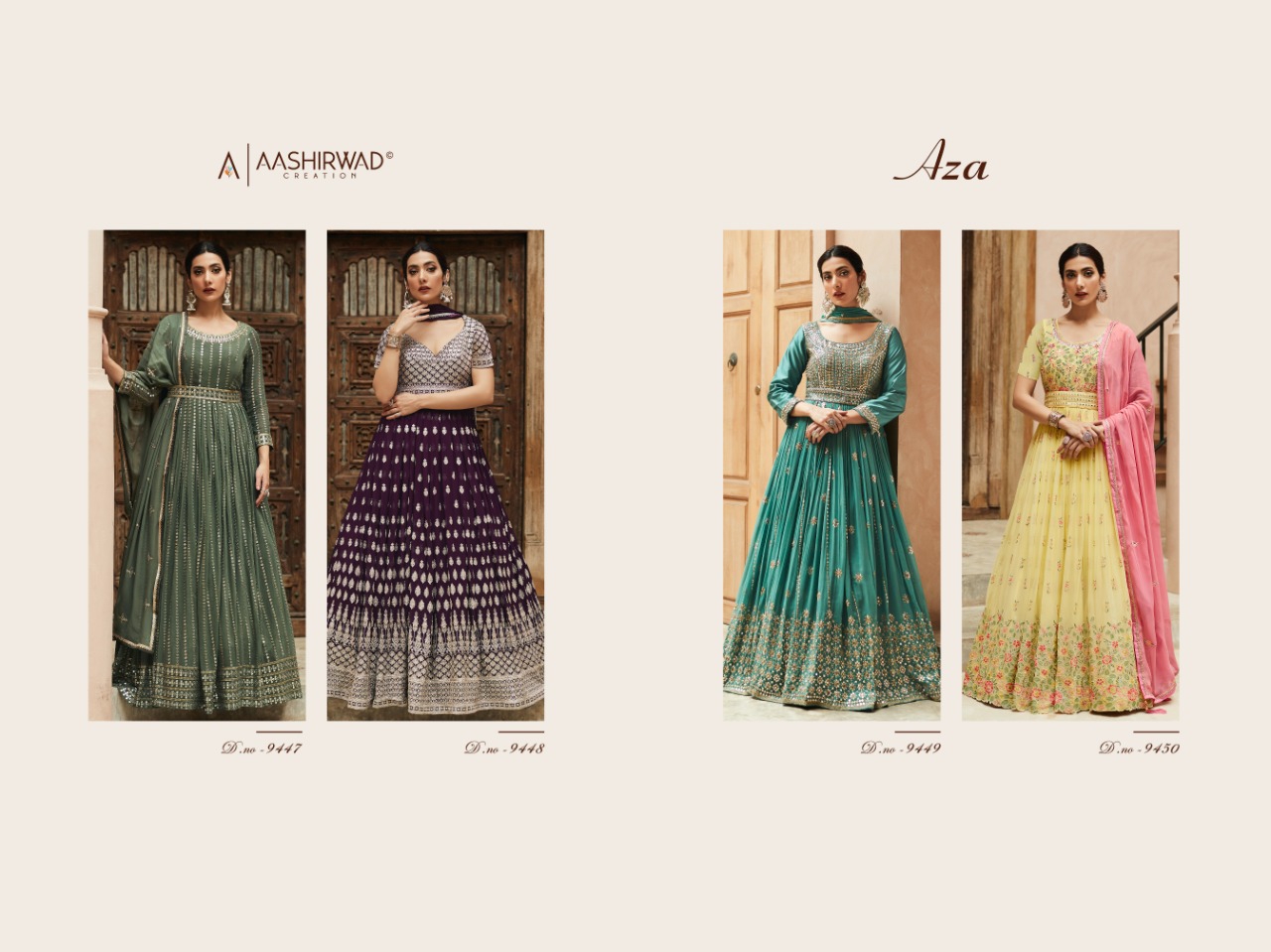 Buy Embroidered Organza Flared Gown by Anushree Reddy at Aza Fashions |  Gowns, Indian bridal dress, Designer bridal lehenga choli