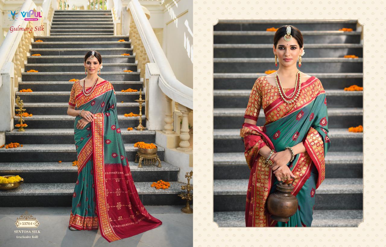 VIPUL JAYMALA GEORGETTE PRINTED SAREE WHOLESALER MANUFACTURER IN SURAT -  Reewaz International | Wholesaler & Exporter of indian ethnic wear catalogs.