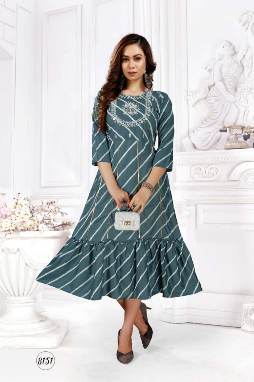 Indulge in the latest & versatile frock-style kurtis - Taruni Blog - Buy  Kurtis online - Designer Kurtis for Women & Girls, Ethnic Indian Kurtis