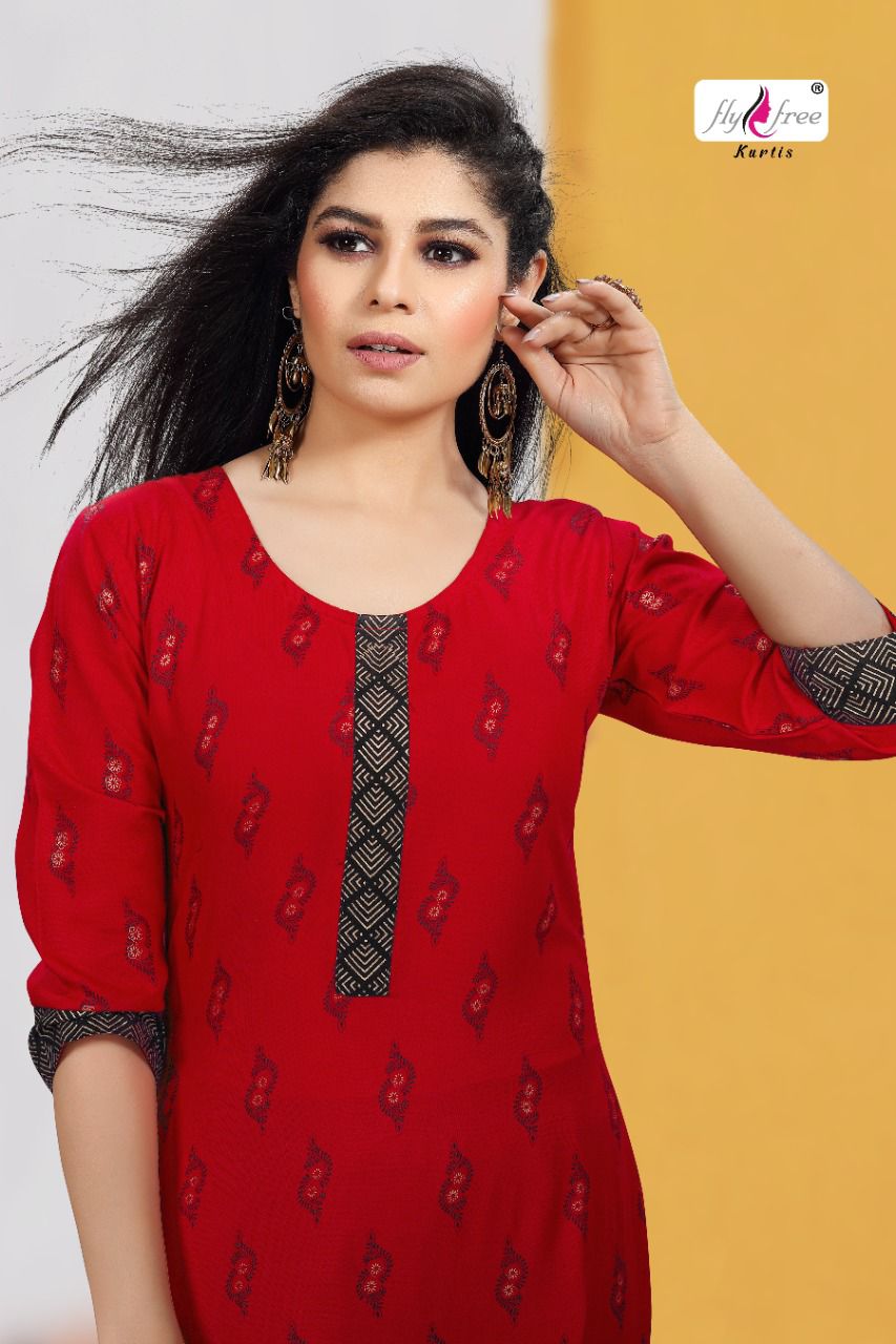 Beautiful mulmulcotton block printed kurti with Red skirt  Kurti designs  Cotton kurti designs Long kurti designs