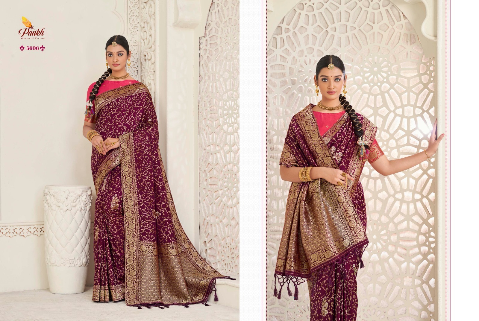 Shop Online Latest Designer Silk Sarees For Women|Suta