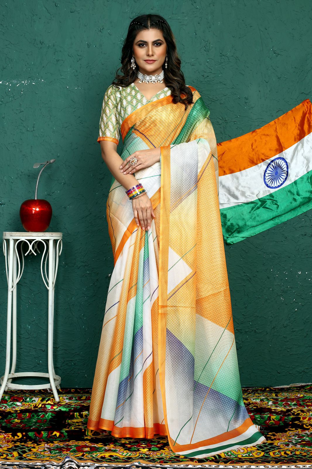 Mon Amaar - Independence Day special Saree. *FOR... | Facebook