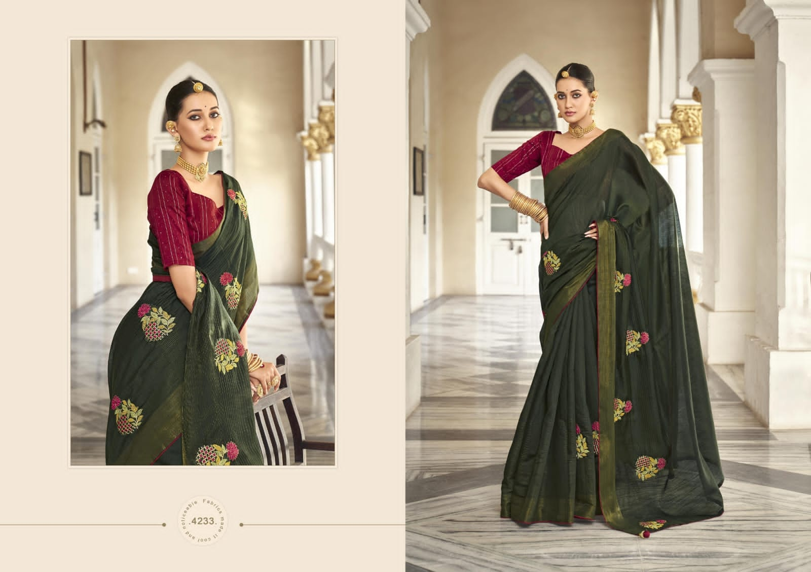 Buy Beautiful Cotton Sarees - Shop High-Quality Cotton Sarees at Haradhi.com