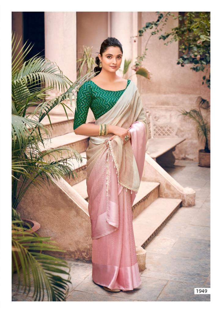 Buy Pink Georgette Embroidered Draped Saree Party Wear Online at Best Price  | Cbazaar