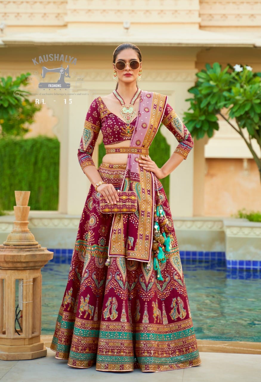 Indian Designer Wedding Lehenga | Maharani Designer Boutique