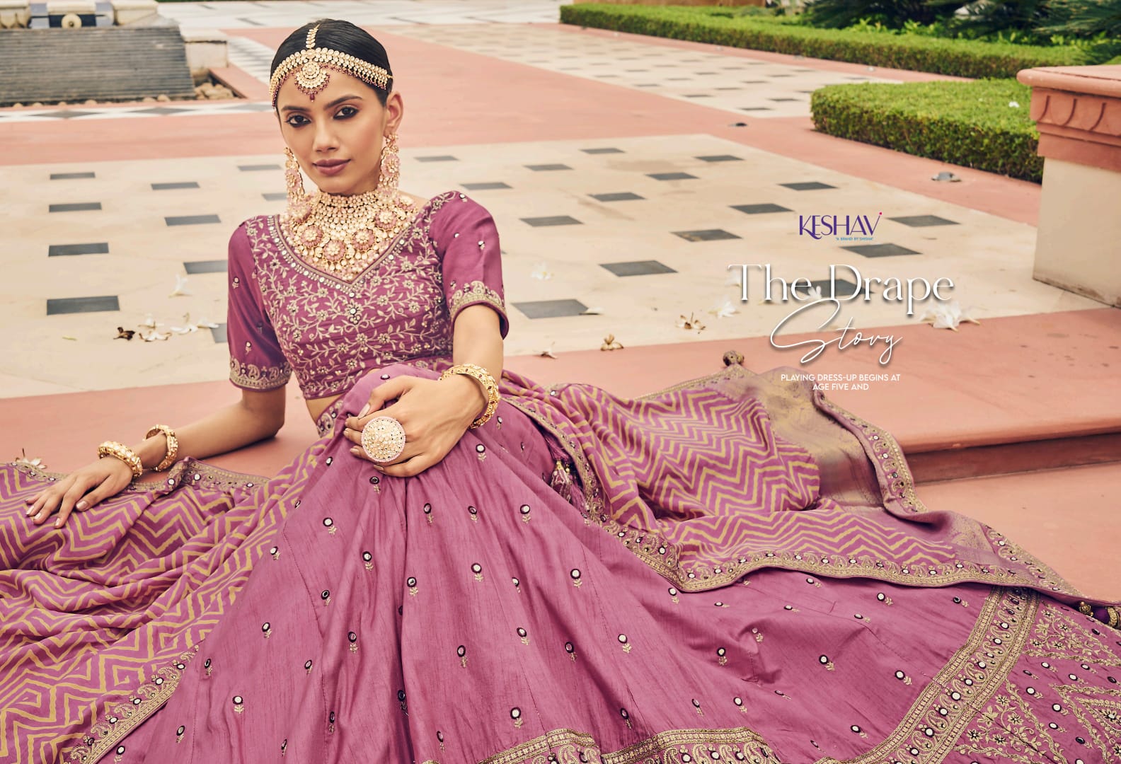 Lovely Organza Sangeet Lehenga Choli