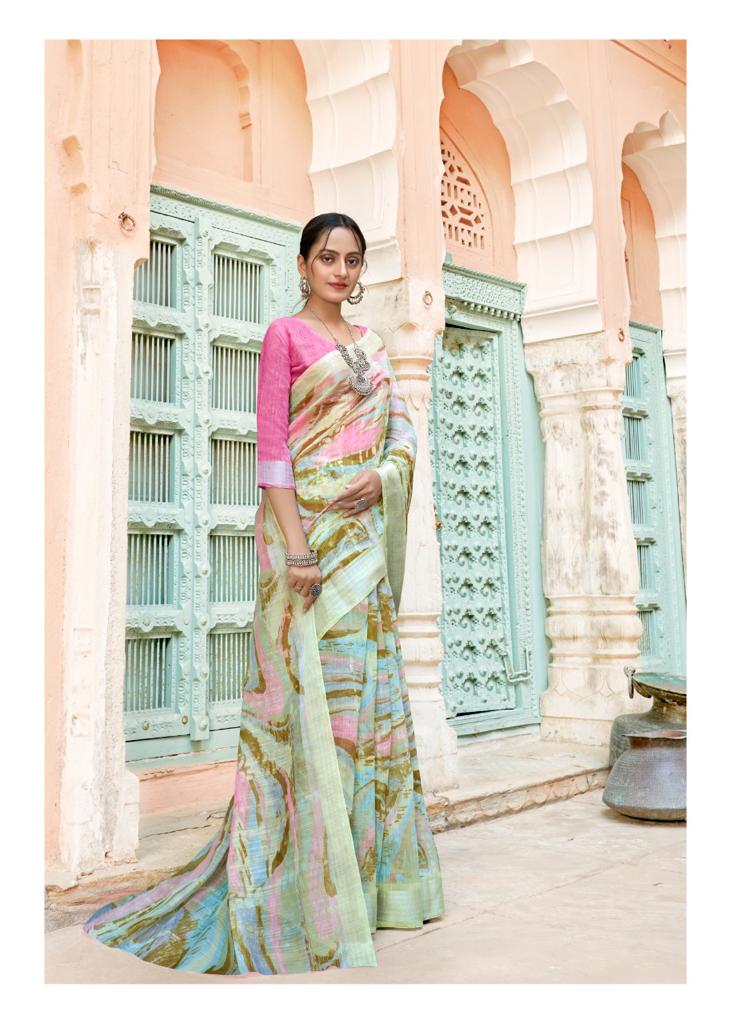 Sanskar Jharonka Latest Fancy Printed Daily Wear Saree Georgette Saree  Collection - The Ethnic World