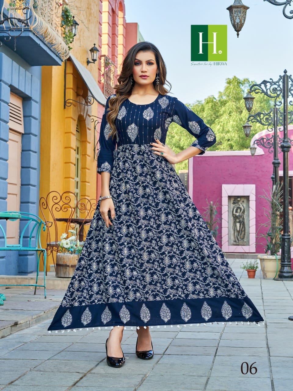 Kurti Printed Frock D No-5148 in Visakhapatnam at best price by Manish  Fashion (Kurtis Wholesaler) - Justdial