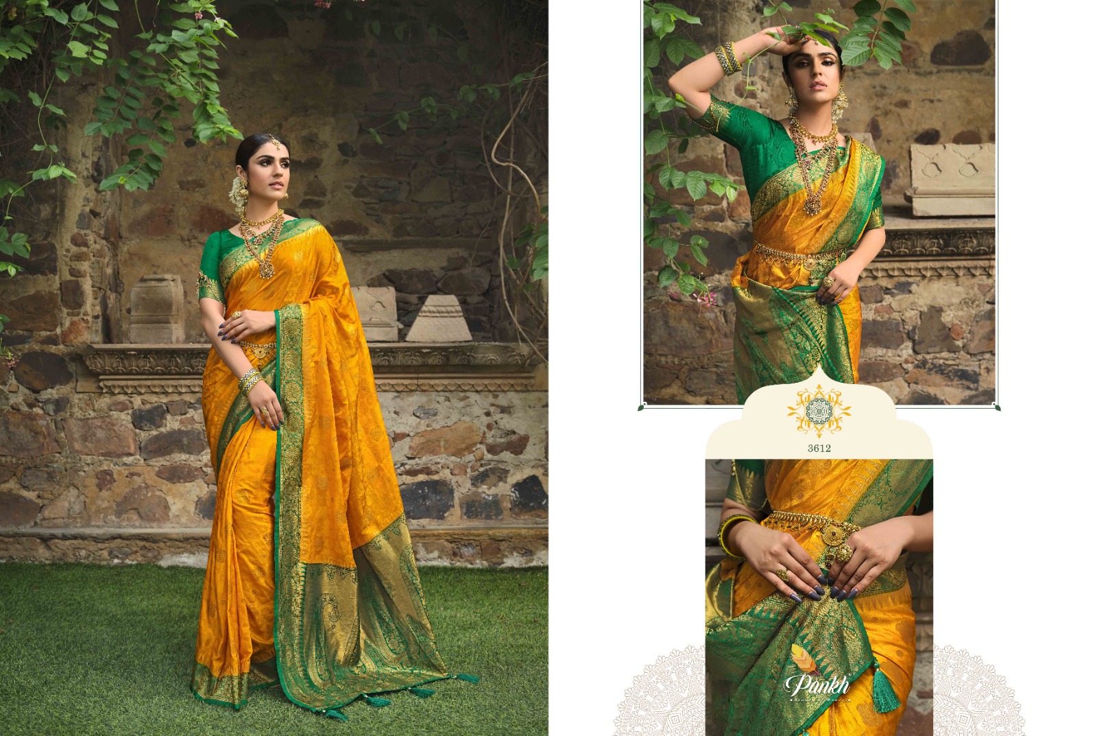 Buy Now Saroj Dev Nandini Vol 1 Heavy Silk Saree Collection at  wholesaletextile.in