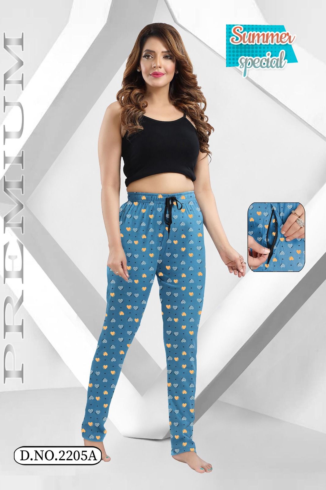 Buy online Women Quirky Print Cotton Pajama from sleepwear for Women by  V-mart for ₹247 at 10% off | 2024 Limeroad.com