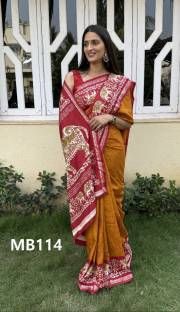 MIRA BELA  SUPER CRAPE SILK SAREE JACQUARD SAREE