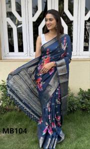 MIRA BELA  DOLA SILK JACQARD BUTTI ALL OVER