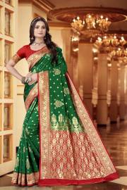 Sagar Impex  Cm-Banarasi Green