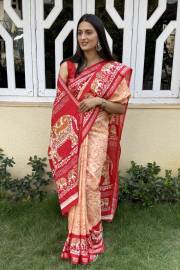 MIRA BELA  SUPER CRAPE SILK SAREE JACQUARD SAREE