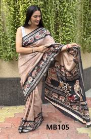 MIRA BELA  SUPER CRAPE SILK SAREE JACQUARD SAREE