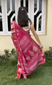 MIRA BELA  DOLA SILK JACQARD BUTTI ALL OVER