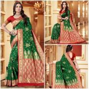 Sagar Impex  Cm-Banarasi Green