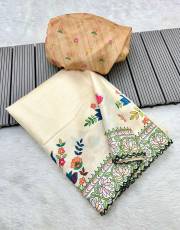 RATI SILK  WHITE KOREAN