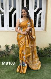 MIRA BELA  DOLA SILK JACQARD BUTTI ALL OVER