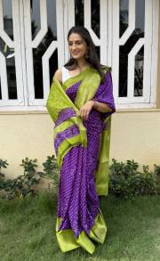 MIRA BELA   DOLA SILK BANDHANI UNIFORM SPECIAL