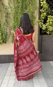 MIRA BELA  DOLA SILK JACQARD BUTTI ALL OVER