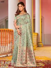 Sangam Prints  GULABI SILK