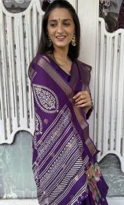 MIRA BELA  DOLA SILK JACQARD BUTTI ALL OVER