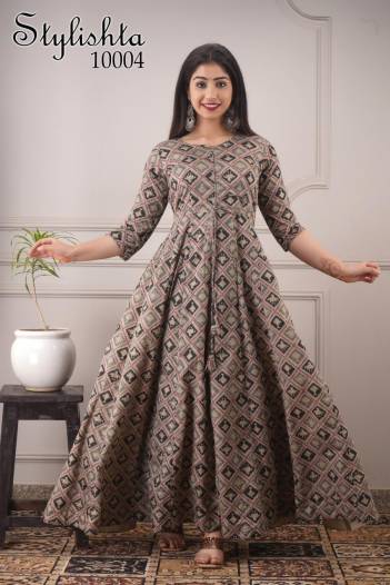 STYLISHTA STYLISHTA VOL-10 10001 TO 10004 NX DESIGNER GOWN WHOLESALER IN INDIA