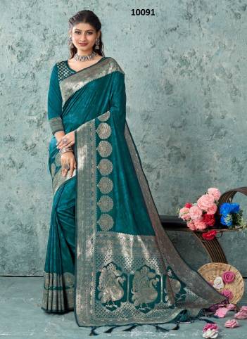 VAR VADHU BY SANGAM BANARASI SILK SAREE MANUFACTURER IN GUJRAT