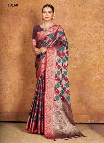 ASHIKA BY SANGAM PRINTS BANARASI SILK SAREE MANUFACTURER IN INDIA