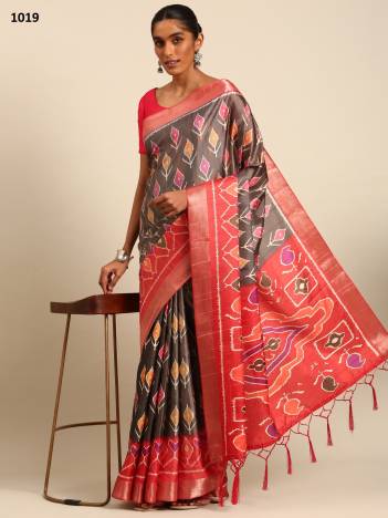 BUNAWAT VANTARA VOL-07 1019 TO 1026 NX DESIGNER PRINTED SAREE WHOLESALER IN SUART