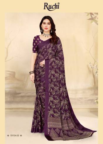 RUCHI CHERRY VOL 26 BEAUTIFUL PRINTED SAREE WHOLESALER IN INDIA