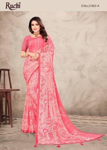 DHUN VOL-3 BY RUCHI CHIFFON SAREE MANUFACTURER IN INDIA