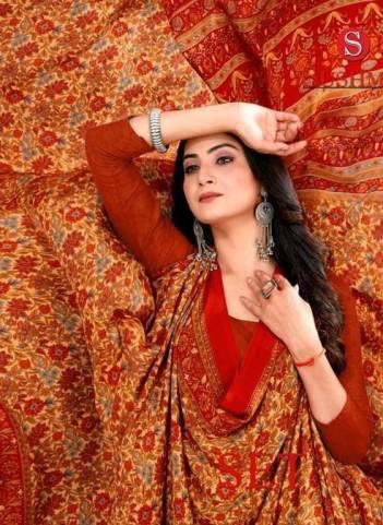 SET BY SUSHMA CRAPE SAREE MANUFACTURER IN INDIA