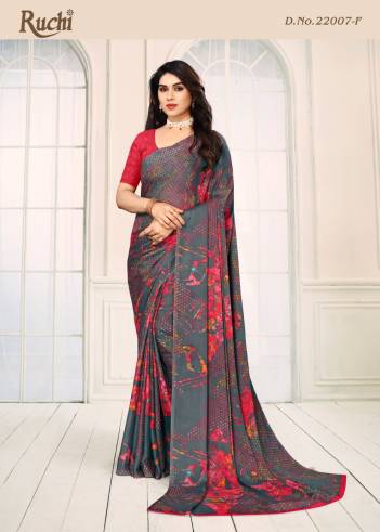 AVANTIKA VOL-3 BY RUCHI SILK GEORGETTE SAREE WHOLESALER IN INDIA