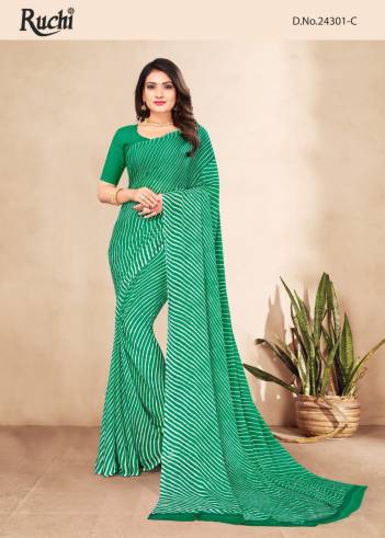 STAR CHIFFON VOL-104 BY RUCHI LEHRIYA SAREE WHOLESALER IN INDIA